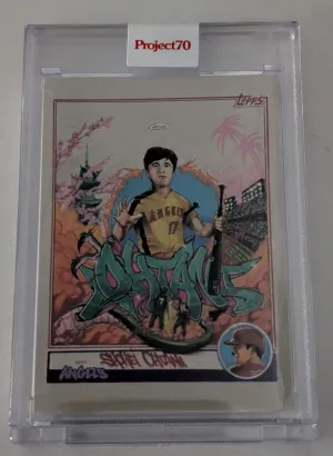 2021 Topps Project 70  Baseball #470 Shohei Ohtani By CES front