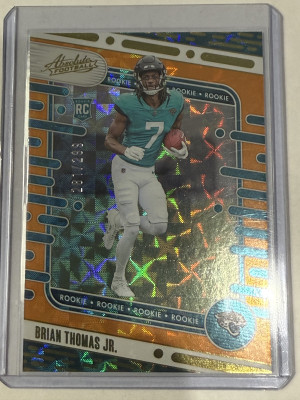 2024 Absolute Orange Brian Thomas JR 281/299 front