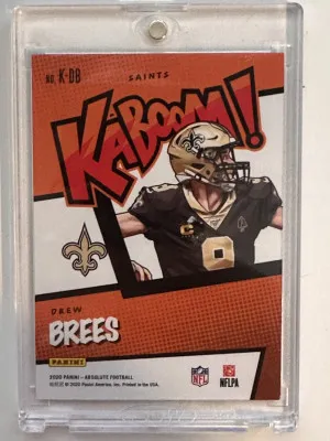 2020 Kaboom Drew Brees back