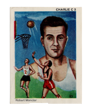 1956-57 Café Charlie C, Série 2 (Champions Sport), No. 3 - Robert Monclar front