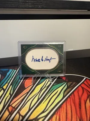 2024 TOPPS DIAMOND ICONS WAITE HOYT CUT AUTO AUTOGRAPH # 2/4 YANKEES front