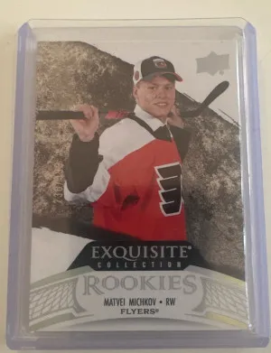 24-25 Exquisite Collections Rookies Matvei Michkov 236/399 front