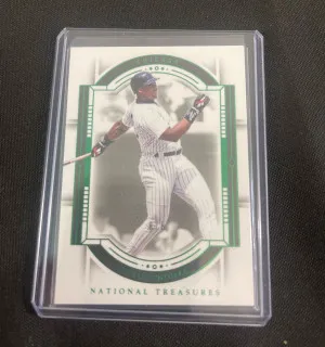 2024 National Treasures Frank Thomas 8/8 front