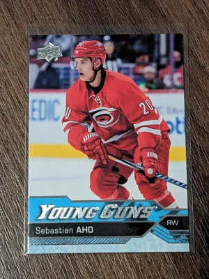 Sebastian Aho Young guns 2016-17 front