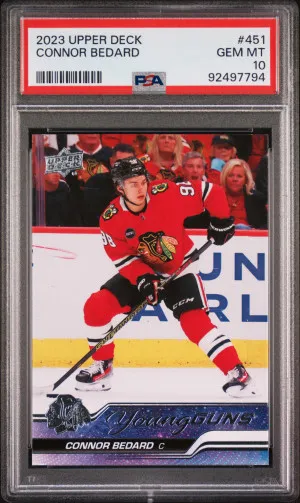 2023 Upper Deck Connor Bedard front