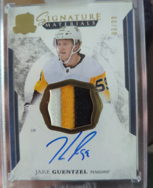2017-18 The Cup Signature Materials Kake Guetzel 60/99 front