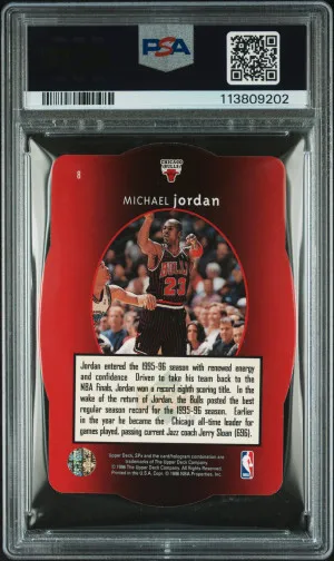 1996 Spx Michael Jordan back