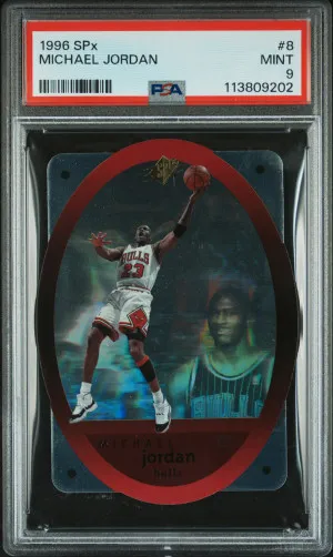 1996 Spx Michael Jordan front