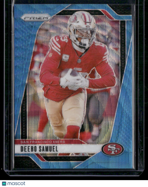 2024 Panini Prizm Football Deebo Samuel #252 Blue 055/230 front