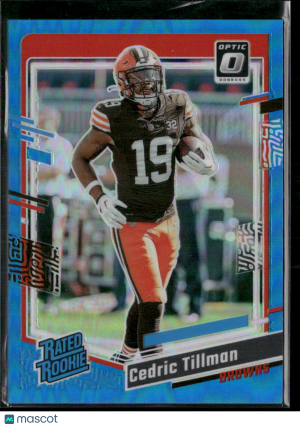2023 Panini Donruss Optic Rated Rookie Cedric Tillman #224 058/299 front
