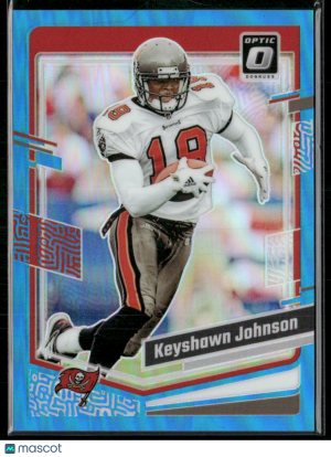 2023 Panini Donruss Optic Prizm Keyshawn Johnson #184 154/299 front