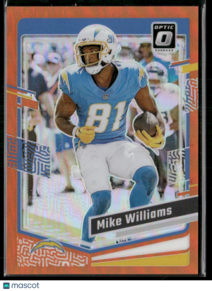 2023 Panini Donruss Optic Prizm Mike Williams #107 035/249 front