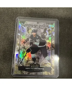 Matty Beniers Liquid Metal front