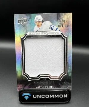 Matthew Knies Exquisite. Extra Rookie /349 front