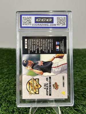 1996 Score Cal Ripken Jr. Dream Team Holo Foil back