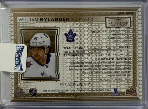 2023-24 The Cup William Nylander Splendor Patch #08/36 back