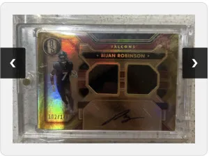 2023 Panini Gold Standard Bijan Robinson RPA /149 #244 front