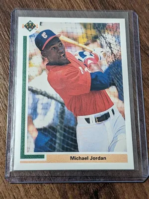 Michael Jordan baseball rookie sp1 1991 Upper Deck - Short Print  #SP1 front