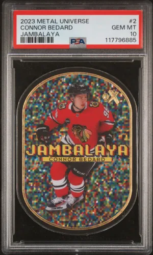 2023 Skybox Metal Universe Jambalaya Connor Bedard