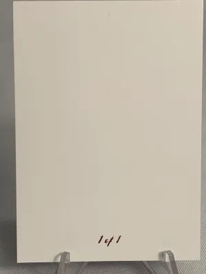 Lukas Reichel OPC Marquee Rookie Blank Back 1/1 back