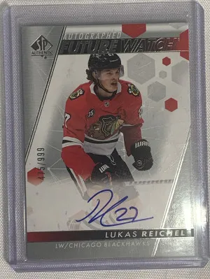 Lukas Reichel Future Watch Auto /999 front