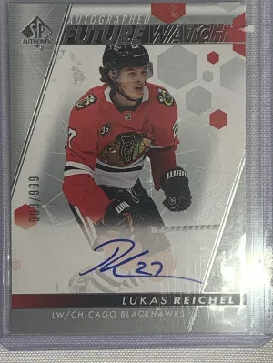 Lukas Reichel Future Watch Auto 999/999 front
