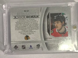 Lukas Reichel The Cup Rookie Gear Rookie Patch Auto /24 back