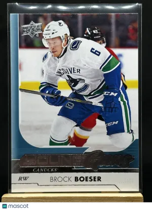 Brock Boeser 2017-18 Upper Deck Young Guns #247 front