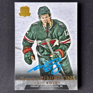 Matt Boldy Signature Renditions front
