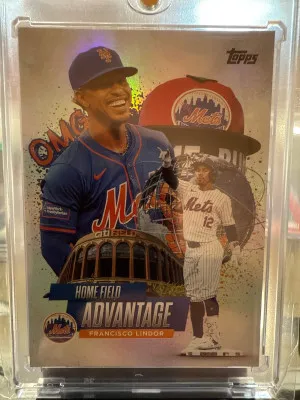 2025 Topps Home Field Advantage Francisco Lindor front