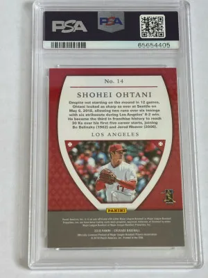 2018 Panini Chronicles Crusade Shohei Ohtani Crusade back