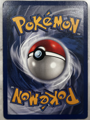 1999 Pokémon Base Set- Muk Holo back