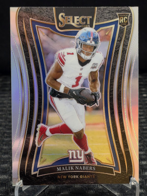 2024 Panini Select Suite Level Malik Nabers #381 Rookie RC front