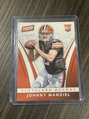 2014 Boxing Day Johnny Manziel Rookie /499 front