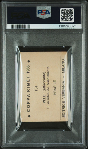 1966 Editrice Verbania Coppa Rimet 1966 #134 Pele back