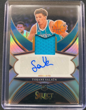 2024 Panini Select Tidjane Salaun Rookie RPA /199 front