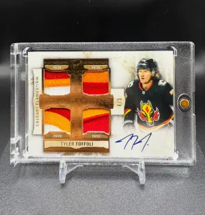 Tyler Toffoli The Cup Foundations /5 Patch Auto front