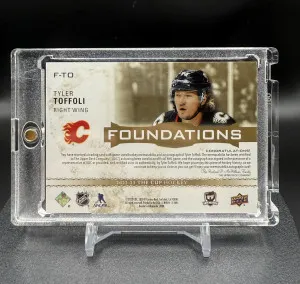 Tyler Toffoli The Cup Foundations /5 Patch Auto back