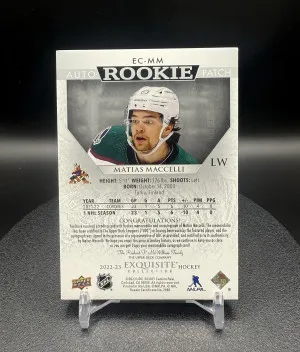 Matias Maccelli Exquisite RPA back