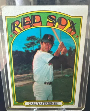 1972 Topps Carl Yastrzemski #37 front