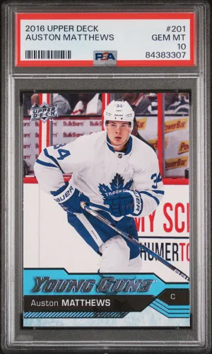 2016 Upper Deck Auston Matthews front