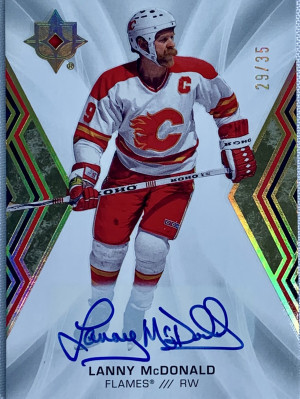 Lanny McDonald Ultimate Auto /35 front