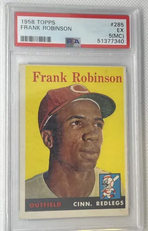 1958 Topps Frank Robinson #285 PSA 5 (MC) front