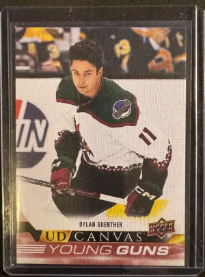 2022-23 Upper Deck Dylan Guenther Young Guns Canvas front