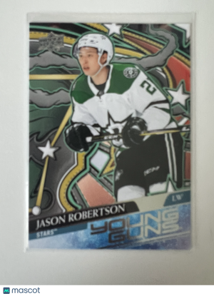2024-25 Upper Deck Young Guns Jason Robertson #235 Rookie front