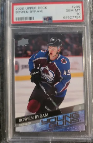 2020 Upper Deck Bowen Byram front