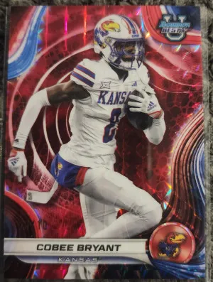 2024 Bowman's Best Cobee Bryant Red Refractor 8/10 front