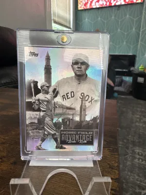 2024 Topps Update #LHA-11 Babe Ruth Legendary Home Field Advantage front