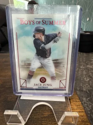 2024 Panini Boys of Summer #82 Jace Jung Red #/149 front