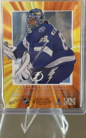 ANDREI VASILEVSKIY 2023-24 Upper Deck Skybox E-X 2000 #15 back
